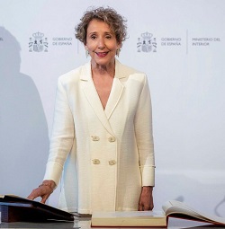 Aina Calvo toma posesin como secretaria de Estado de Seguridad