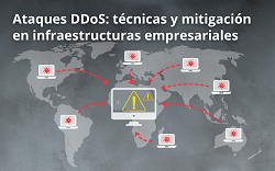 Ataques DDoS: tcnicas y mitigacin en infraestructuras empresariales