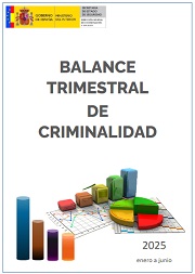 Balance de criminalidad. Segundo trimestre 2025