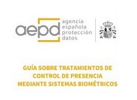La AEPD publica una gua sobre la utilizacin de datos biomtricos para el control de presencia y acceso